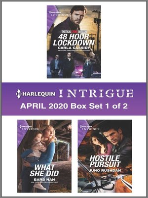 cover image of Harlequin Intrigue April 2020--Box Set 1 of 2